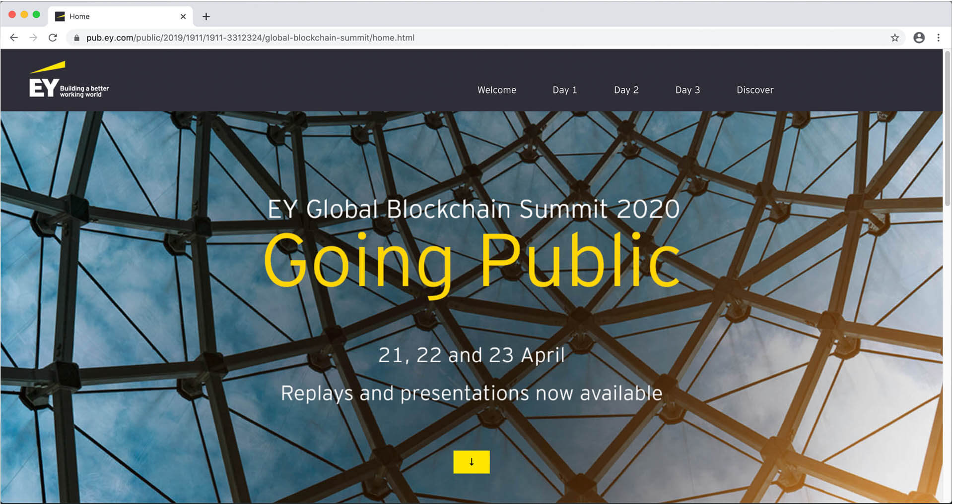 EY Global Blockchain Summit
