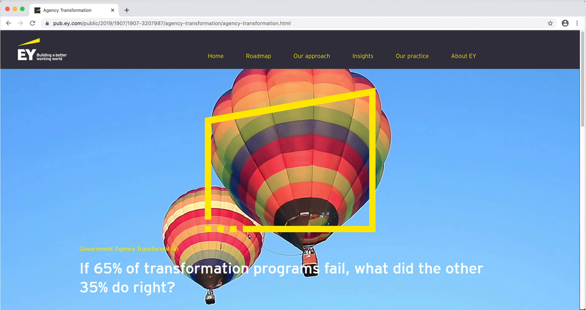 EY Government Agency Transformation