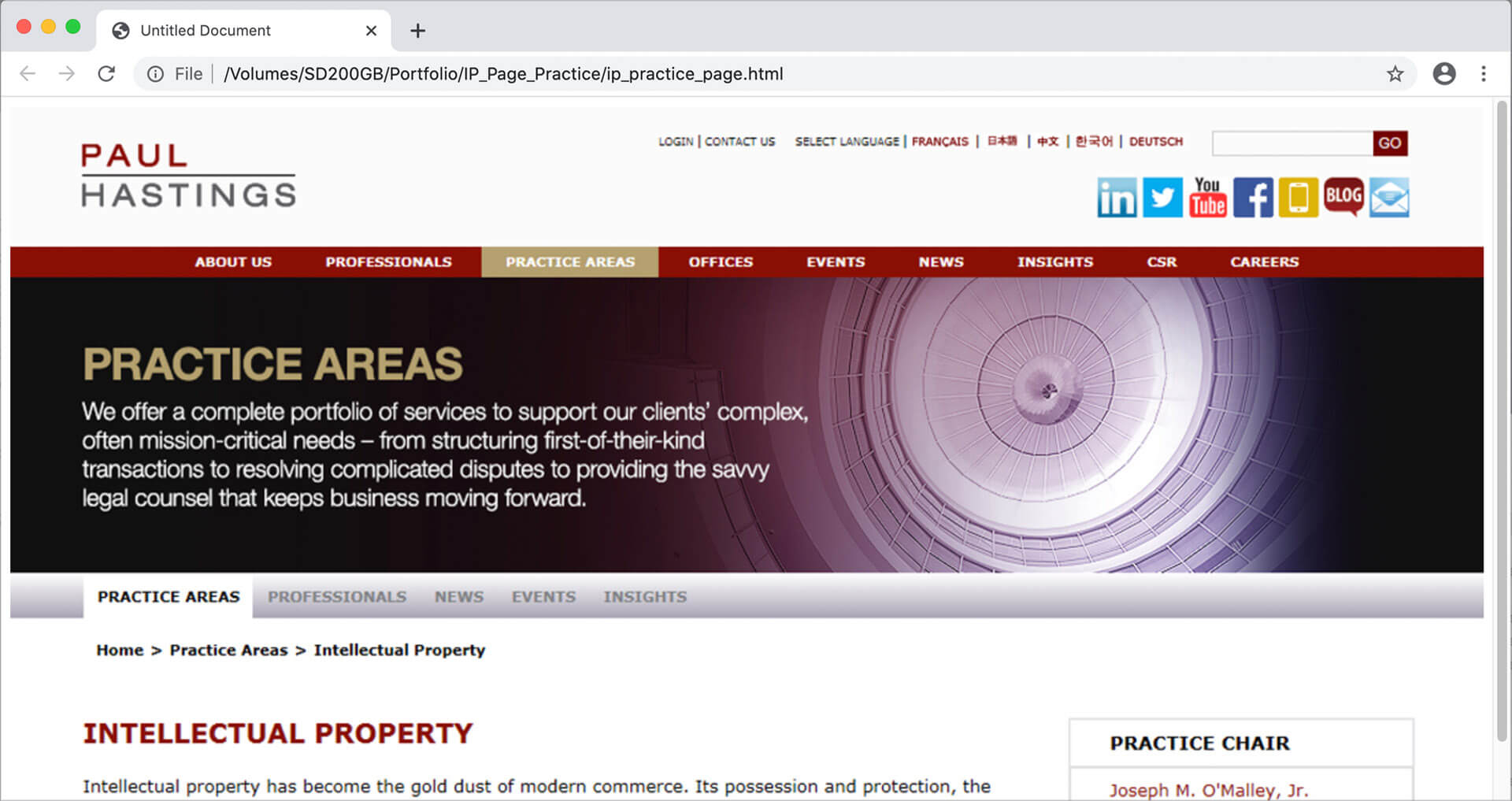 Intellectual Property Practice