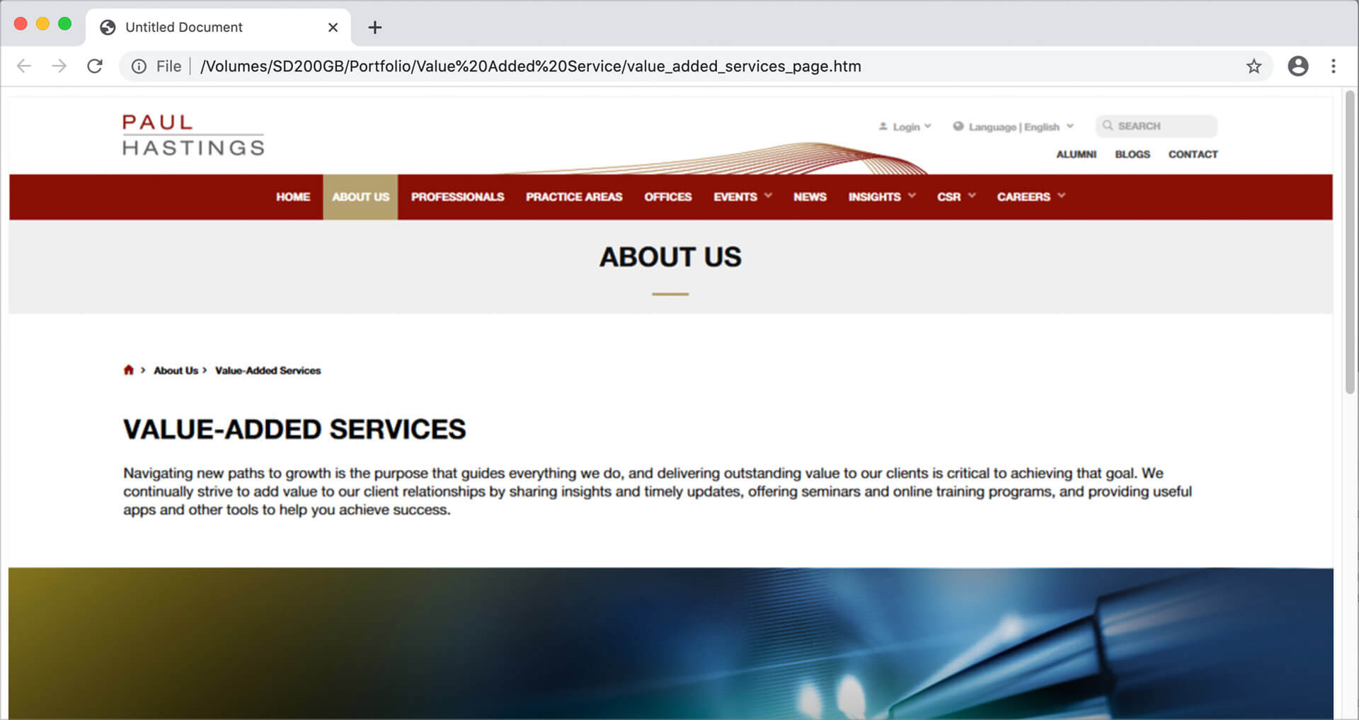 Value-Added Services