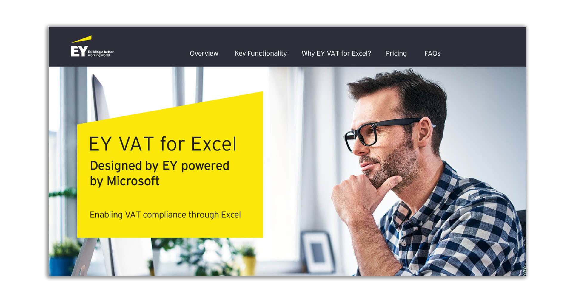 Global VAT for Excel wireframe