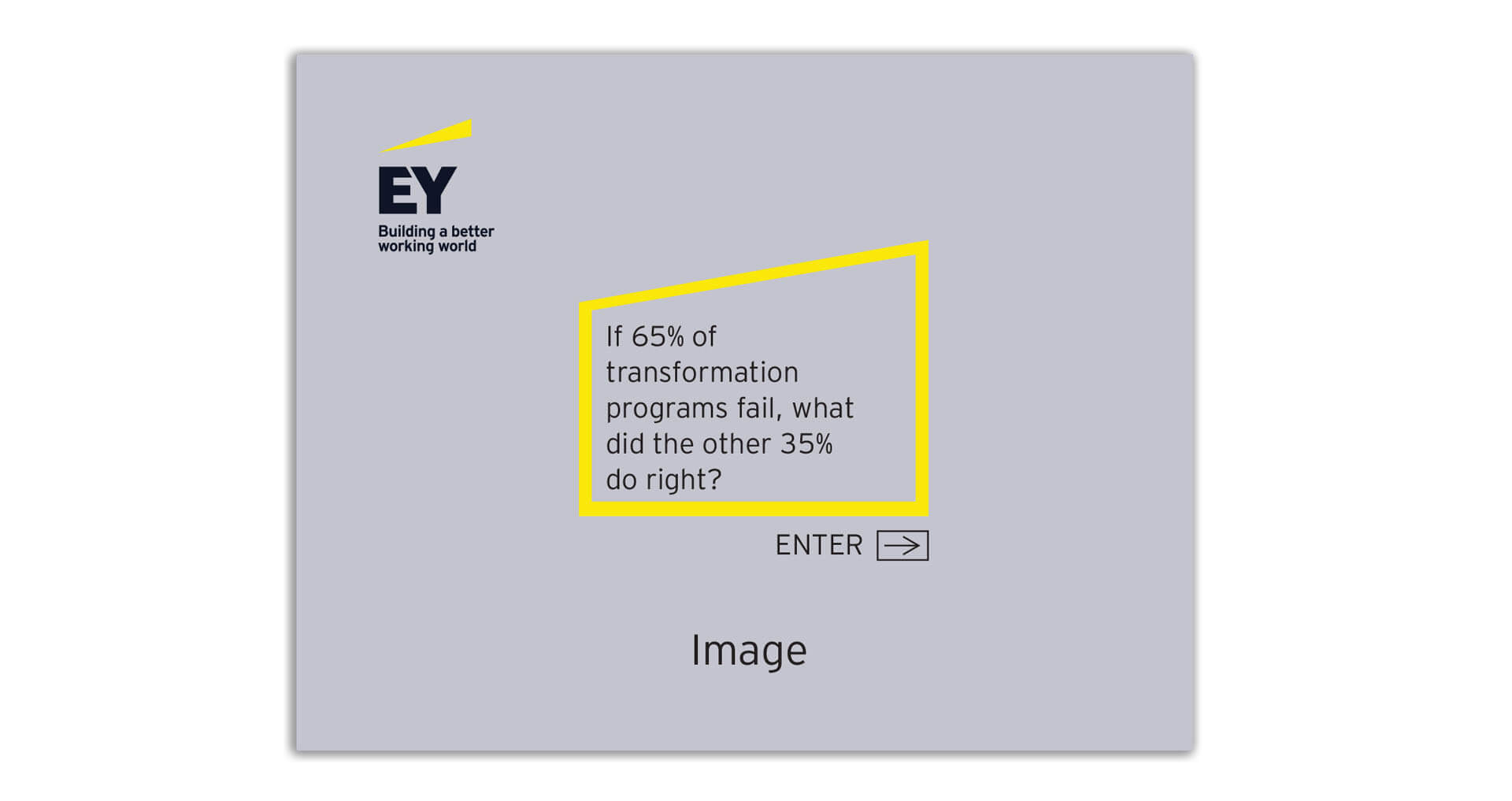 Govt Agency Transformation wireframe